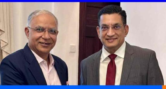 නීතිඥ අලි සබ්‍රි, ඉන්දීය මහකොමසාරිස් හමුවෙයි...